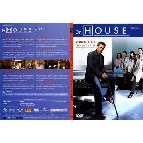 Dr. House - Saison 3 - Episodes 9 À 16 - (Disques 3 & 4)
