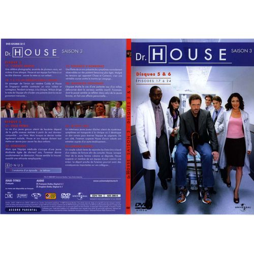 Dr. House - Saison 3 - Episodes 17 À 24 - (Disques 5 & 6)