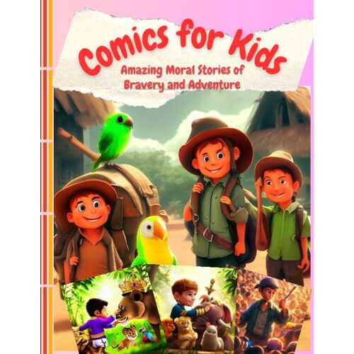 Comics For Kids: Amazing Moral Stories Of Bravery And Adventure