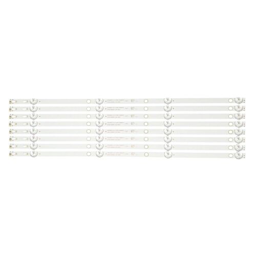 5 set Bande de rétro-éclairage "" Nipseyteko"" LED pour Polaroid K500WDC2, 8 pièces/ensemble, nouveau Nipseyteko
