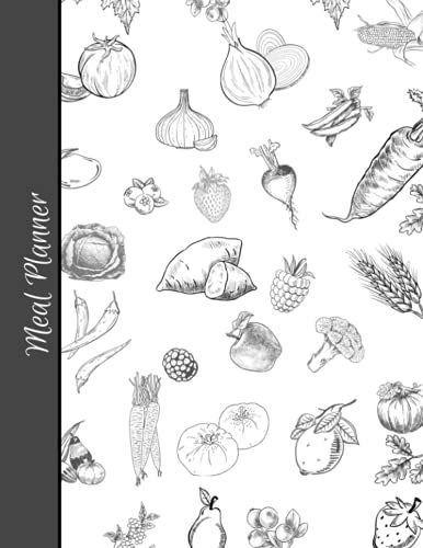 Meal Planner 120 Pages 8.5 X 11 Inch