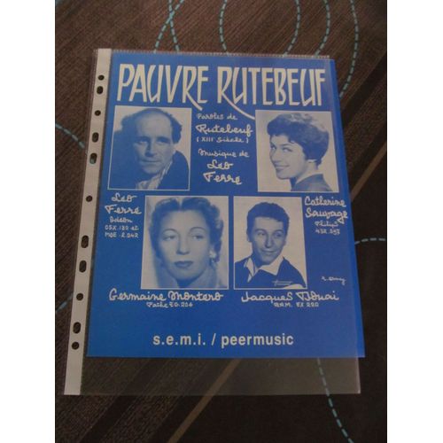 Pauvre Rutebeuf 