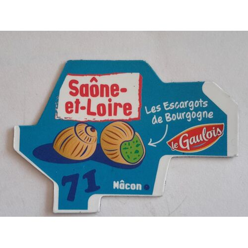 Magnet Le Gaulois Depart'aimant 71 Saône-Et-Loire - Nouvelle Collection 2014 