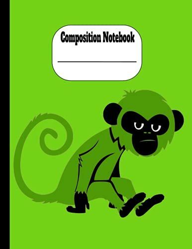 Capuchin Composition Notebook: Perfect Capuchin Monkey Composition Notebook And Journal For Capuchin Lovers, Monkey Lovers (8.5 X 11) Inches 120 Pages.