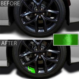 Autocollants De Moyeu De Roue De Voiture,Autocollants Pour Chevrolet Spark Ev Volt Camaro Corvette Captiva Et Silverado,6 Pièces - Type 6pcs-Green