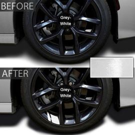 Autocollants De Moyeu De Roue De Voiture,Autocollants Pour Chevrolet Spark Ev Volt Camaro Corvette Captiva Et Silverado,6 Pièces - Type 6pcs-White