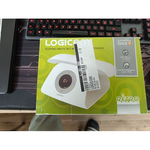 telephone logicom sans fil DECT RETRO 70