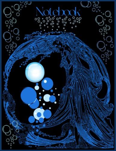 Goddess Of The Sea Notebook: Ocean Goddess Notebook Journal Letter Size