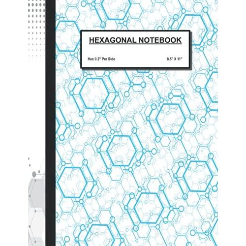Hexagonal Notebook: Lab Notebook Chemistry