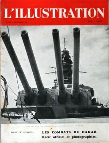 Illustration (L') N° 5095 Du 02/11/1940 - Les Combats De Dakar / Recit Et Photos