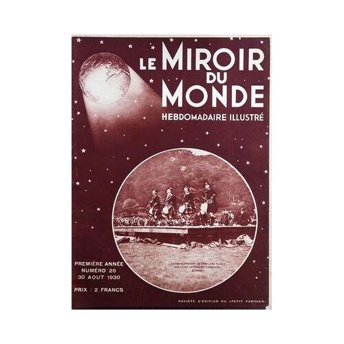 Miroir Du Monde (Le) N° 26 Du 30/08/1930 - Ecossais Dansant Le Highland Fling Aux Fetes Nationales D'inveraray En Ecosse - L'ile De Ceylan - Terre De Beaute