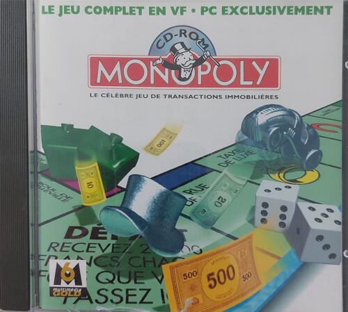 Jeu Cd-Rom M6 : Monopoly