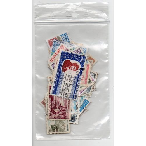 France- Lot De 50 Timbres Oblitérés Divers- Tous Différents
