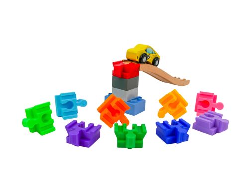 10 Adaptateurs Duplo Pour Train Brio, Ikea, Lidl, Oxybul