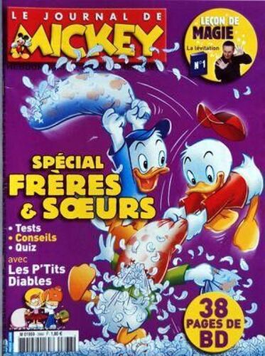 Journal De Mickey (Le) N° 2868 Du 06/06/2007 - Special Freres Et Soeurs - Les P'tits Diables - Lecon De Magie