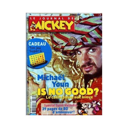 Journal De Mickey (Le) N° 2747 Du 09/02/2005 - Michael Youn / Is No Good - Special Saint-Valentin