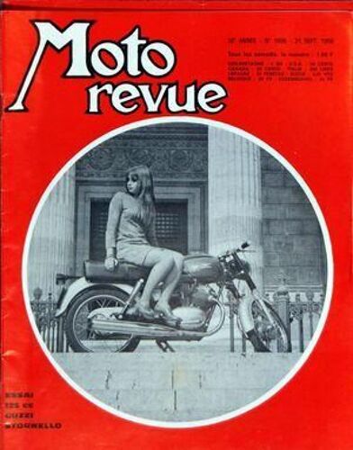 Moto Revue N° 1898 Du 21/09/1968 - Essai 125 Cc Guzzi Stornello