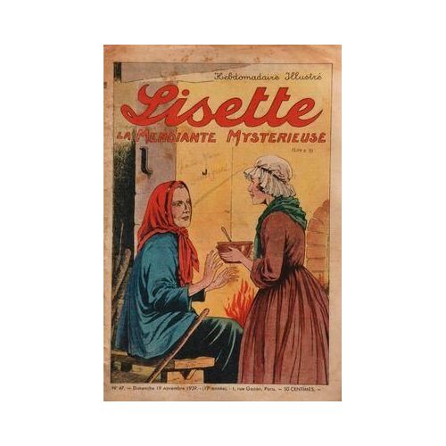 Lisette N° 47 Du 19/11/1939 - La Mendiante Mysterieuse