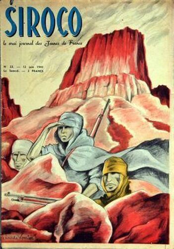 Siroco N° 22 Du 12/06/1943 - Le Vrai Journal Des Jeunes De France