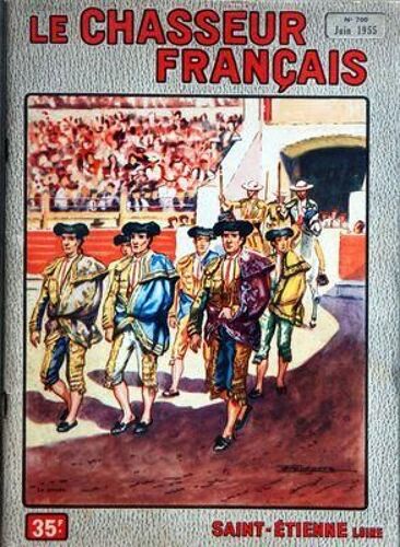 Chasseur Francais (Le) N° 700 Du 01/06/1955 - La Meute Au Rendez-Vous - Sommaire De Ce Numero - Chasse Et Chiens - La Peche - Sports - La Terre - La Vie De Chaque Jour - Les Pages Feminines - A Travers Le Monde Et Le Temps - Un Peu De Gaiete