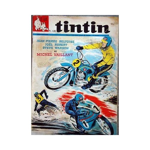 Tintin N° 1110 Du 05/02/1970 - Jean-Pierre Beltoise - Joel Robert - Steve Warson Et Michel Vaillant