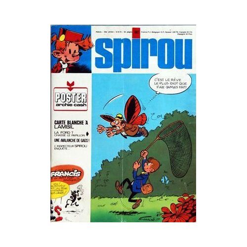 Spirou  N° 1847 Du 06/09/1973 -
