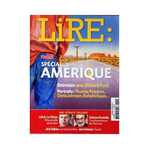 Lire N° 369 Du 01/10/2008 - Special Amerique / Richard Ford - Thomas Pynchon - Denis Johnson - Richard Russo - J.M.G. Le Clezio / Ritournelle De La Faim - Salman Rushdie / L'enchanteresse De Florence - J.R.R. Tolkien / La Route Perdue - Jean Echen...