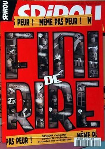 Spirou  N° 3622 Du 12/09/2007 - Fini De Rire  -   Meme Pa Peur