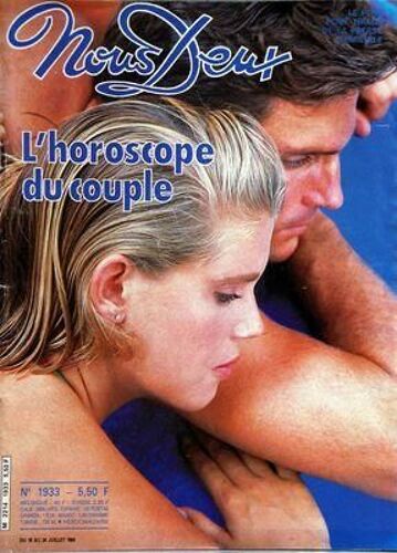 Nous Deux N° 1933 Du 18/07/1984 - L'horoscope Du Couple Alain Giresse Par Denisot