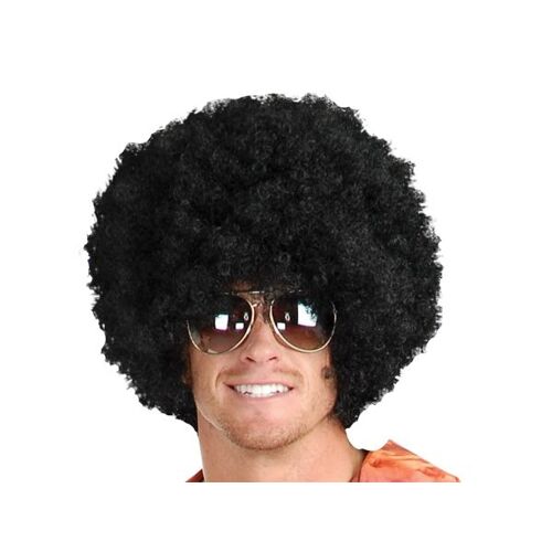 Perruque Afro Frisée Noir
