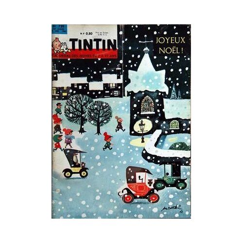 Tintin  N° 739 Du 10/12/1962 - Joyeux Noel