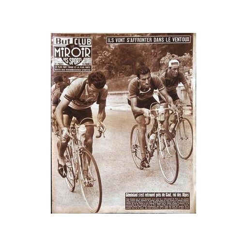 Revue But Club Le Miroir Des Sports N°524 Du 18/07/1955 - Cyclisme Vintage
