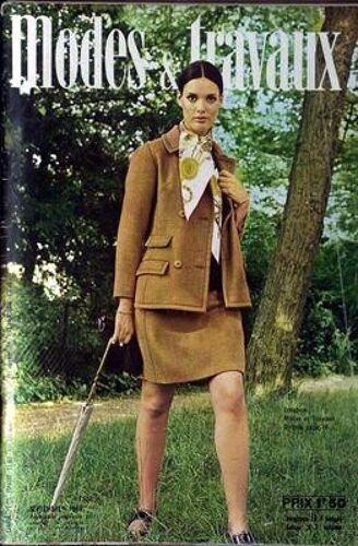 Modes Et Travaux N° 825 Du 01/09/1969 - Tricots Rentree - Cuisiner.