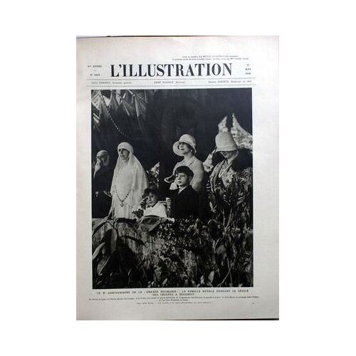 Illustration (L') N° 4499 Du 25/05/1929 - Le 10eme Anniversaire De La Grande Roumanie  / La Famille Royale Pendant Ledefile Des Troupes A Bucarest