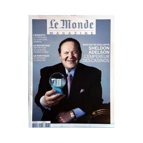 Monde Magazine (Le) N° 44 Du 17/07/2010 - Les Prodiges Du Concours General - Espoir Pour Les Gueules Cassees D'irak - Le Perigord A L'anglaise - Sheldon Adelson / L'empereur Des Casinos