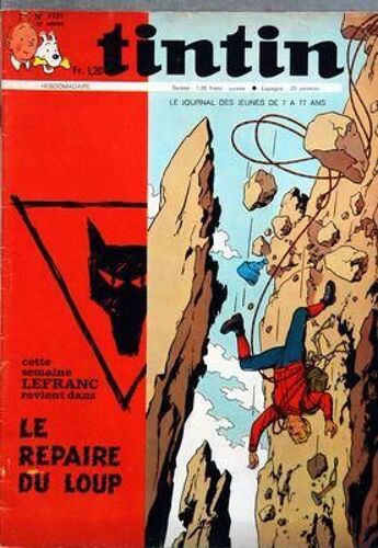 Tintin N° 1121 Du 23/04/1970 -