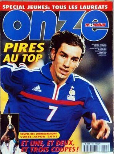 Onze Mondial N° 150 Du 01/07/2001 - Special Jeune   -   Tous Les Laureats - Pires Au Top - Coupes Des Confederations  -   Coree Et Japon 2001