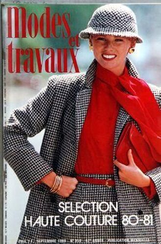 Modes Et Travaux N° 958 Du 01/09/1980 - Selection Haute Couture 1980- 81