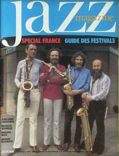Jazz Magazine N° 287 Du 01/06/1980 - Special France - Guide Des Festivals - Jean-Louis Chautemps - Francois Jeanneau - Philippe Mate - Jacques Di Donato.