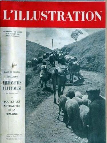 Illustration (L') N° 5288 Du 15/07/1944 - Marionnettes A La Francasie Par Gaston Baty Troupeaux Conduits Vers L Alpage En Haute Tarentaise - Phot Rene Zuder