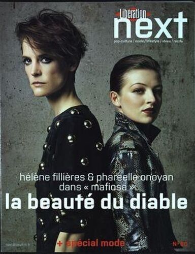 Next Liberation N° 60 Du 01/04/2014 - Helene Fillieres Et Phareelle Onoyan Dans Mafiosa La Beaute Du Diable -