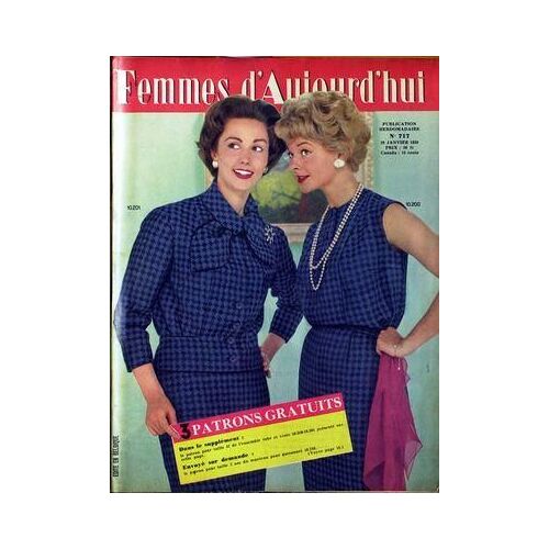 Femmes D'aujourd'hui N° 717 Du 29/01/1959 -