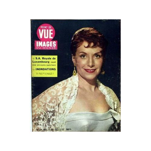 Point De Vue Images Du Monde N° 347 Du 27/01/1955 - Son Altesse Royale De Luxembourg Recoit Les Envoyes Speciaux Apres Les Inondations