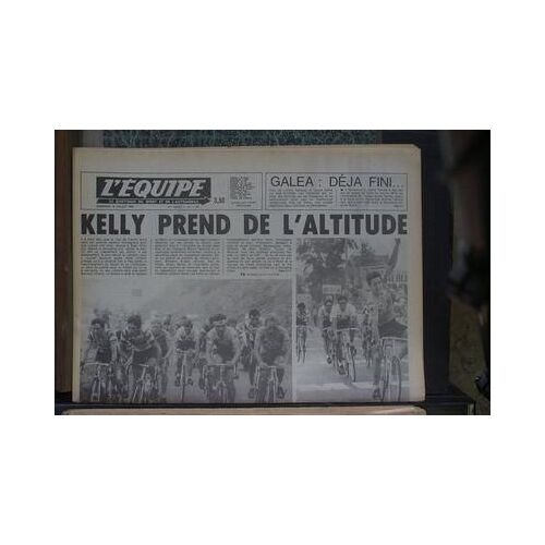 Equipe (L') N° 11251 Du 16/07/1982 - Tour - Kelly Prend De L'altitude - Galea.