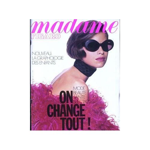 Madame Figaro N° 14631 Du 07/09/1991 - La Graphologie Des Enfants - Mode - Beaute - Sante - Spectacles.