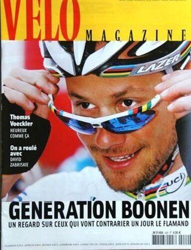 Velo Magazine N° 429 Du 01/04/2006 - Generation Boonen - Thomas Voeckler - David Zabriskie