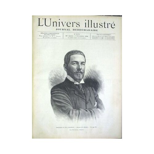 Univers Illustre (L') N° 2172 Du 07/11/1896 - Monsieur Le Duc D'orleans - M. Mathiot.