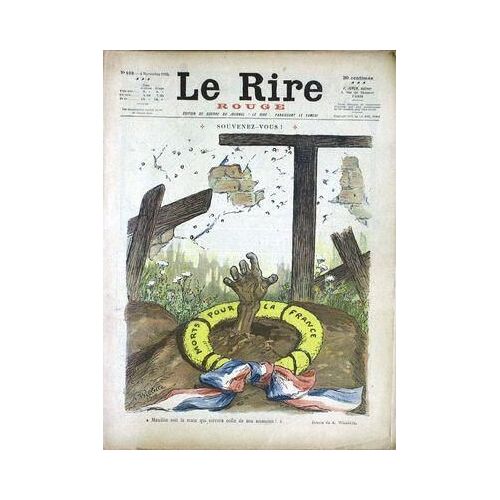 Rire Rouge (Le) N° 103 Du 04/11/1916 - A. Willette - R. Le Houelleur.