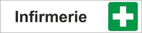 Autocollant Sticker Porte Portail Placard Commerce Bureau Infirmerie Panneau