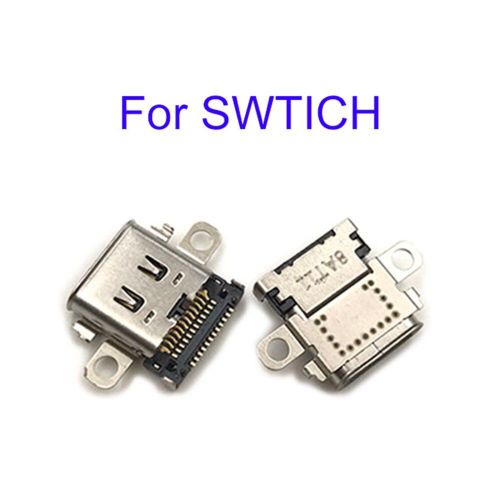 Prise De Chargeur Usb Type C Pour Console Nintendo Switch, Port De Charge, Connecteur D'alimentation, Pièces De Rechange